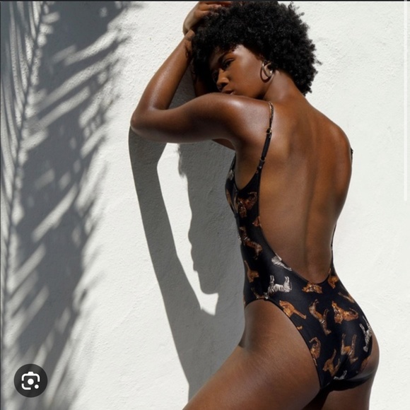 Sidway Diana One Piece Swim Suit Animal - Picture 1 of 1